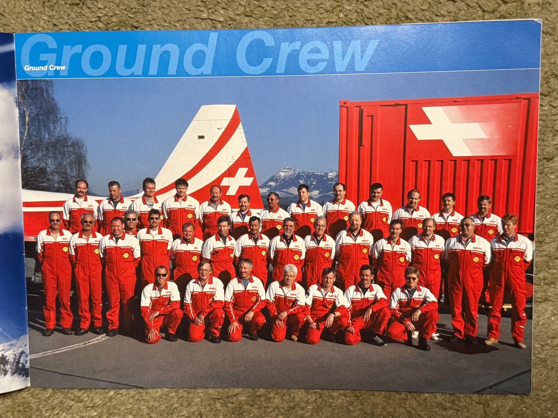 Schweizer Armee Dokumente: Prospekt Patrouille Suisse 2002 - Schweizer Luftwaffe – Gebraucht aus Brütten von Hst1 3