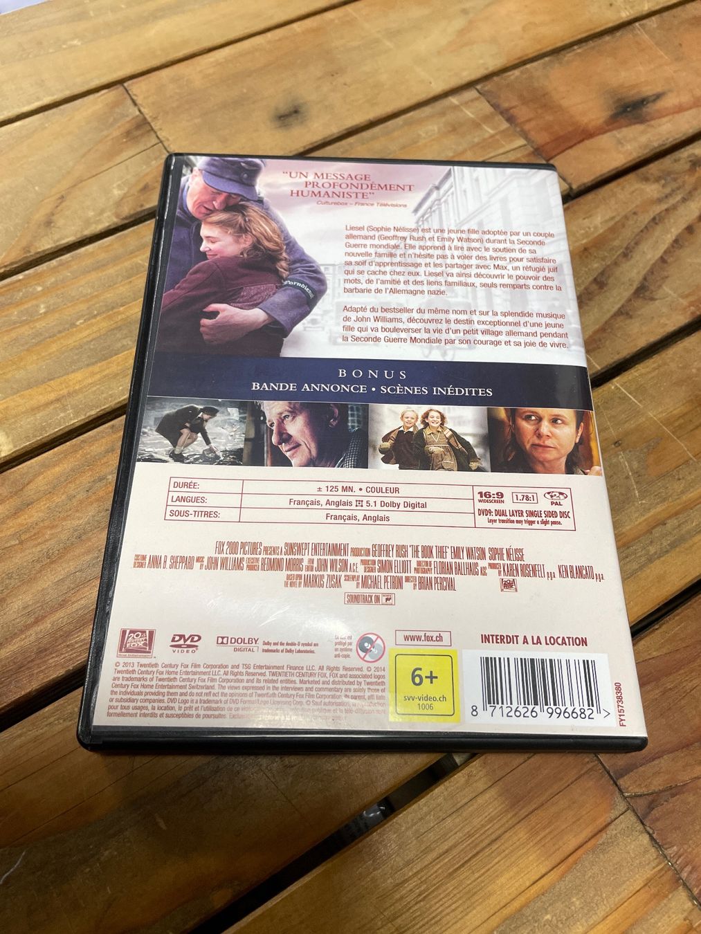 Tutti i DVDs: DVD la voleuse de livres – Usato da moudon venduto da faucheur2 1