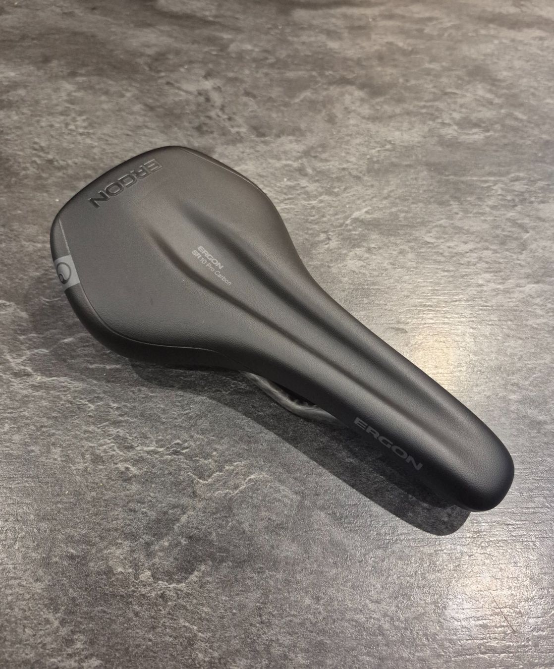 Selle de vélo Ergon SR10 Pro rail carbone, neuve (Neuf (Voir