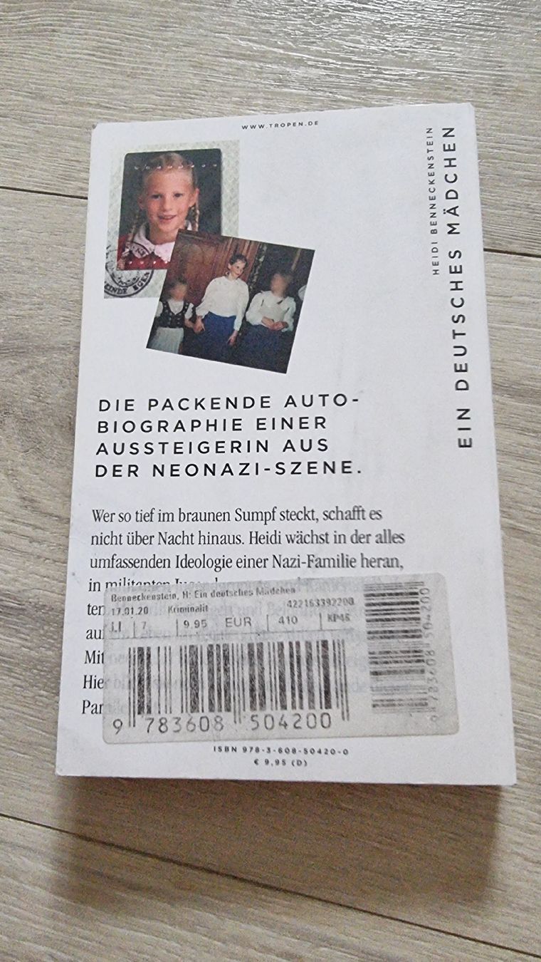 Libri: Heidi Benneckenstein: Ein deutsches Mädchen, Top Zustand – Usato da Wigoltingen venduto da Zuckerfee84 1
