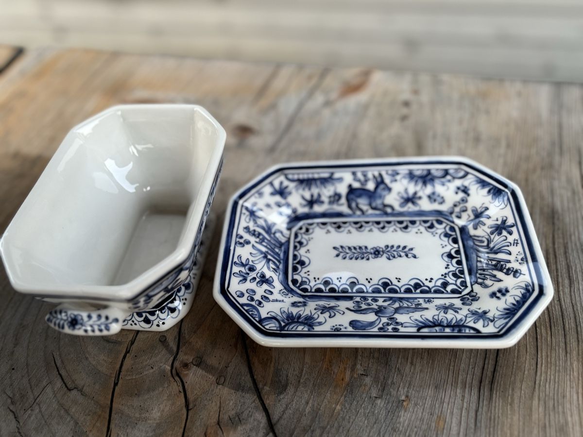 Set di piatti: Keramik Set, Handbemalt, Portugal – Usato da Würenlos venduto da Ashley24 2