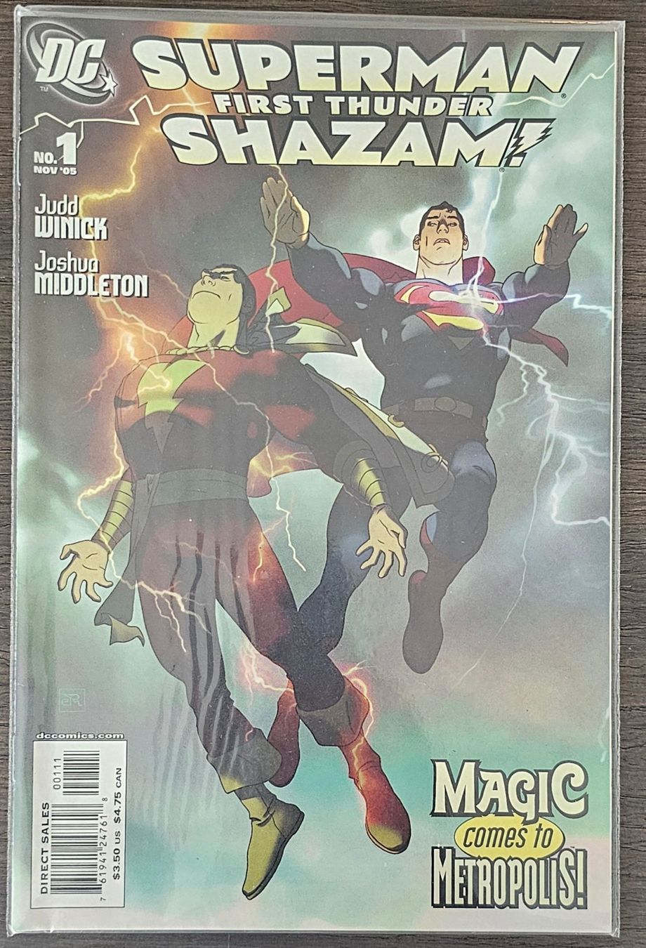 BD: SUPERMAN SHAZAM! FIRST THUNDER #1-4 DC COMICS ENGLISH – Neuf (Voir description) à Meyrin par bigjoejr69 1