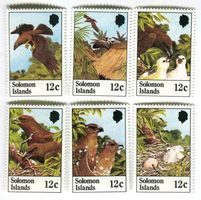Briefmarken "Seeadler". Salomonen.