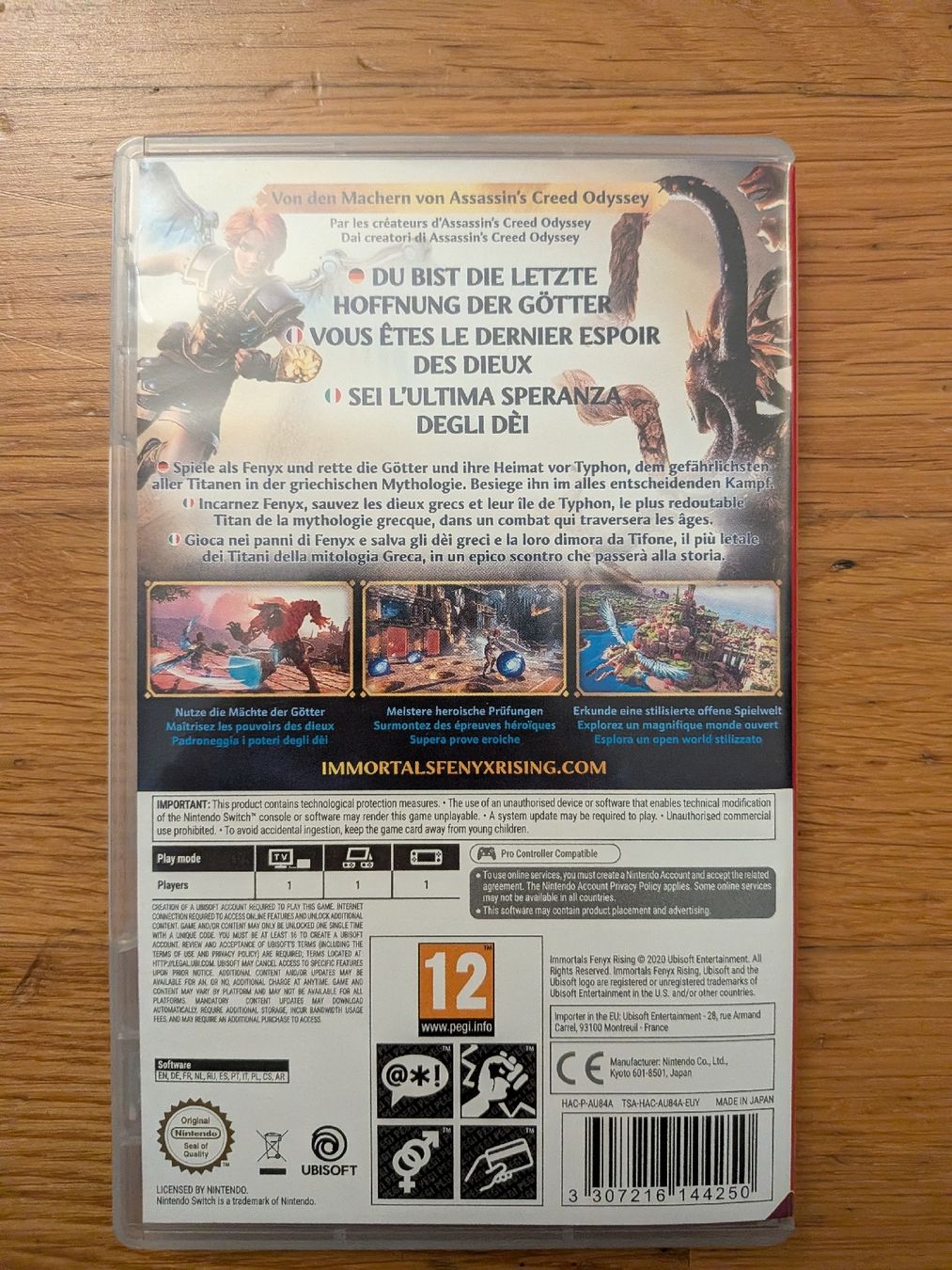 Nintendo Spiele: Immortals Fenyx Rising - Nintendo Switch – Gebraucht aus Zürich von jabo22 1