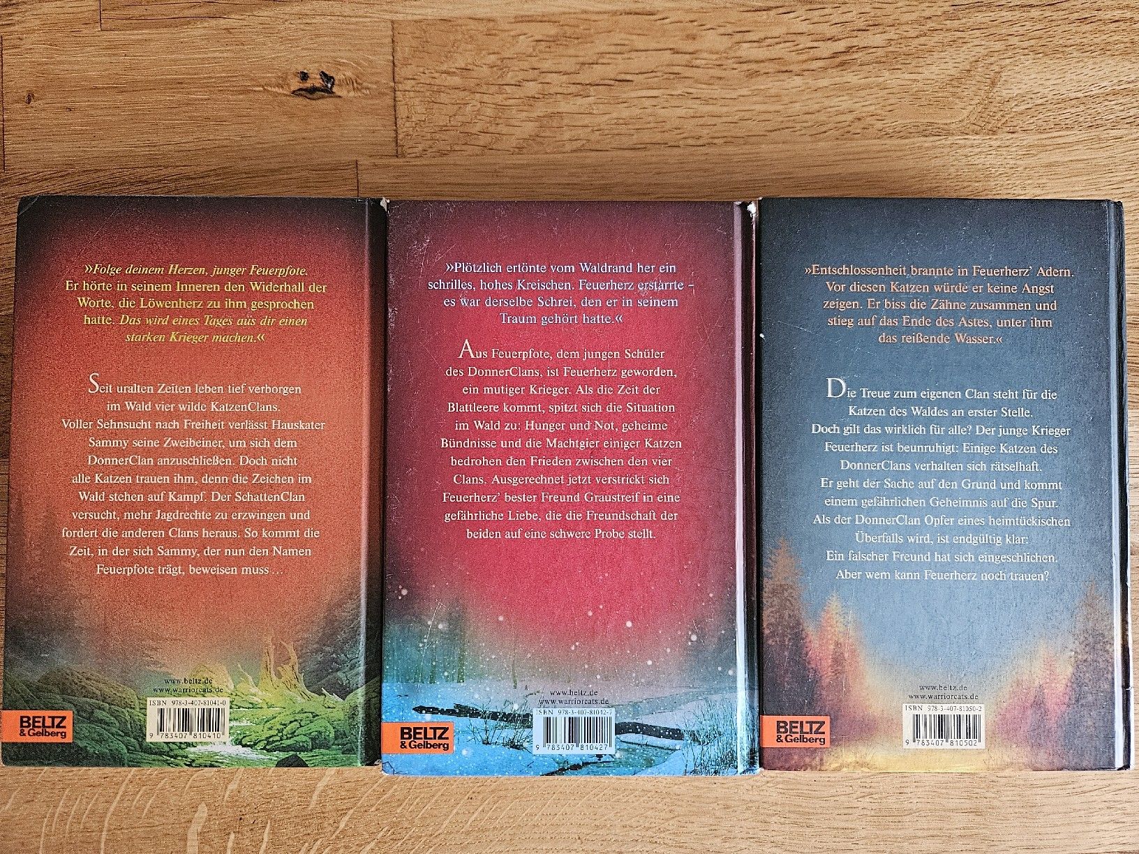 Libri: Warrior Cats 1-3 – Usato da Mühlethurnen venduto da Kurt74 1