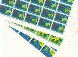 LBK 435 - 437 Bogen postfrisch