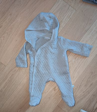 BORNINO Steppoverall, Grösse 50/56, grau
