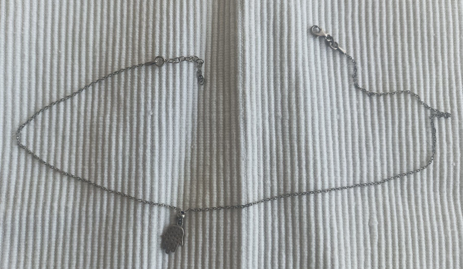 Catenine: Fatima Hand Anhänger mit Silberkette 925 Silber – Usato da Buchs/SG venduto da ori_k6tq