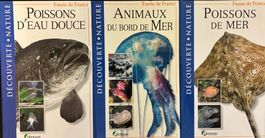 3 guides "Faune de France" sur le monde aquatique