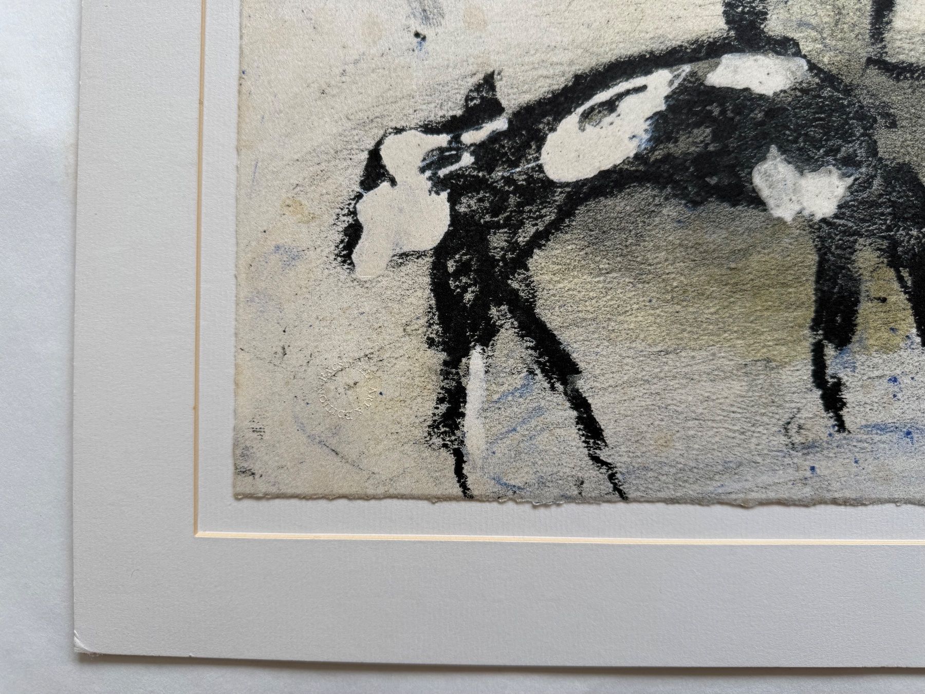 Grafica & Litografie: Emil Schumacher 1990 handsigniert – Nuovo (secondo la descrizione) da Rheineck venduto da Luoluo 2