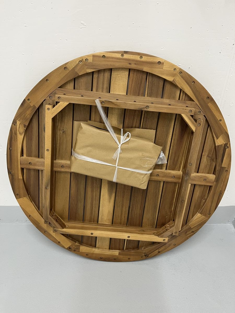Tavoli: Holz Gartentisch 80x25 cm NEU – Nuovo e nell'imballaggio originale da Dietlikon venduto da Xanya 3