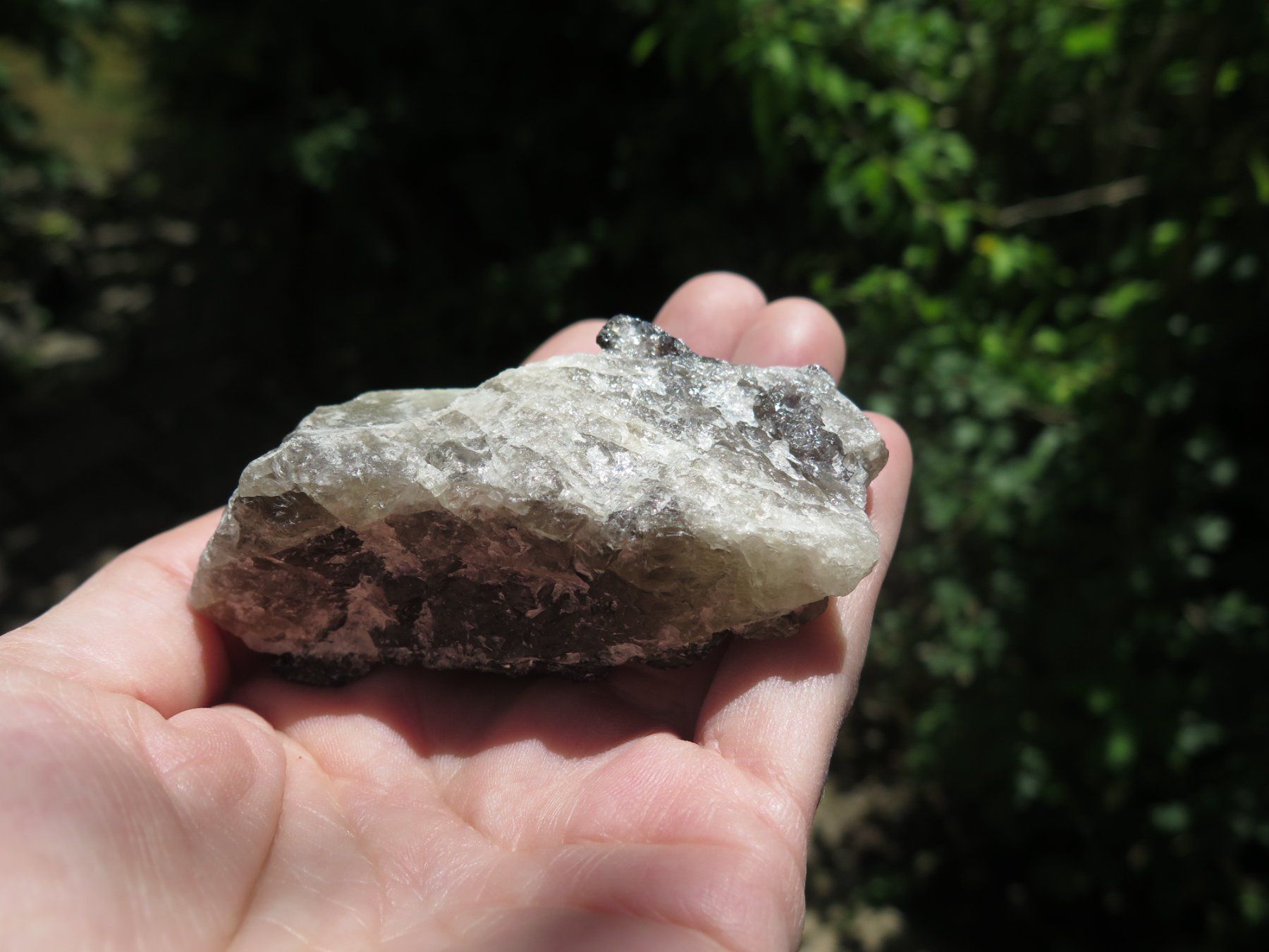 Mineralien & Heilsteine: Bergkristall var. Rauchquarz mit Castle – Gebraucht aus Schaffhausen von Yamakana51L8736OQ8 4