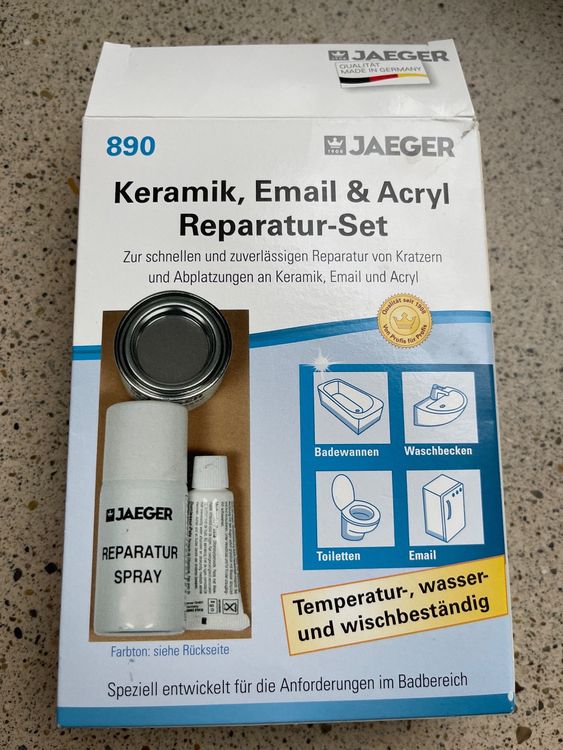 Cramer Reparatur Lackstift star white - hochwertiger Sanitärlack für Keramik, Emaille & Acryl. Ideal für Badewannen, Waschbecken & Fliesen - schnelle und einfache Ausbesserungen im Bad