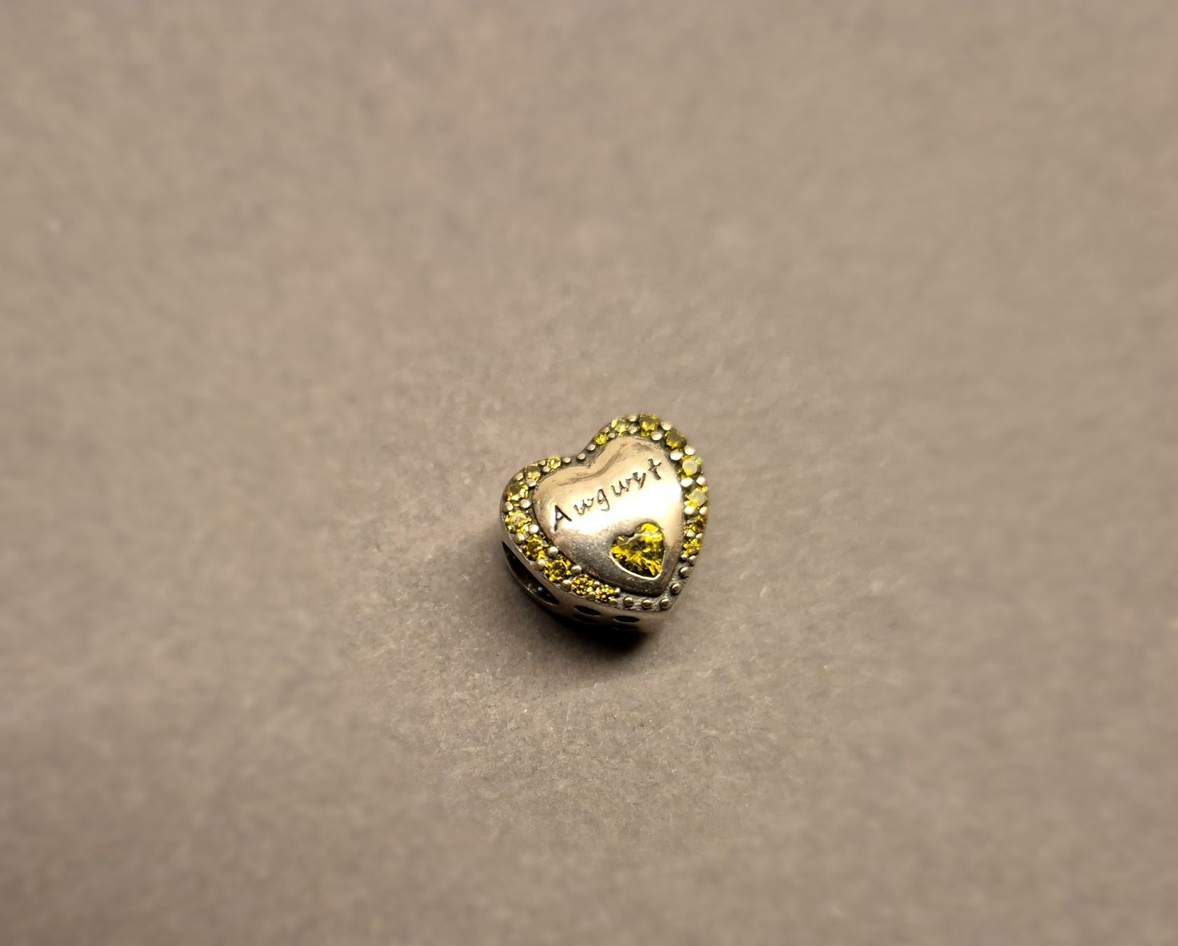 Ciondoli: Silber Charm Herz August + Garantie – Nuovo (secondo la descrizione) da Rotkreuz venduto da Carbone_Bijou-Shop 1