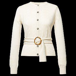 LENA HOSCHEK Jacke BEACH HOUSE Cardigan Vanilia Strick Gr.S