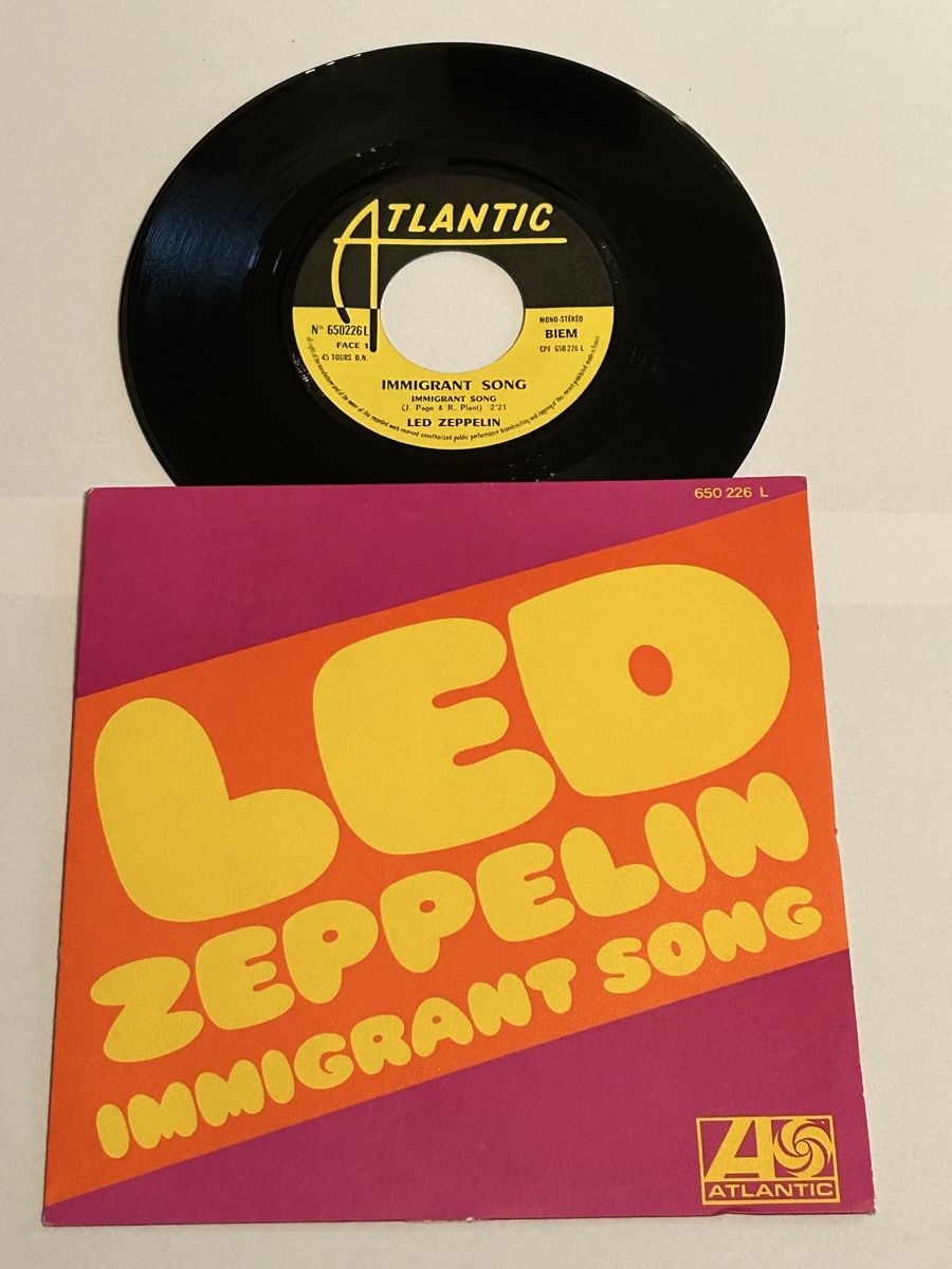 Dischi in vinile: Led Zeppelin. 1970. Immigrant Song – Usato da Faulensee venduto da Mizuno06