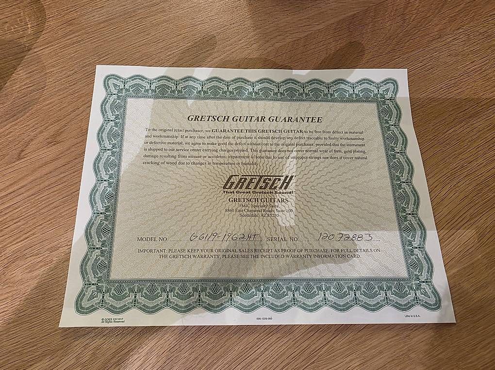 Strumenti musicali: Gretsch E-Gitarre G6119-1962HT Tennessee Rose – Usato da Thal venduto da and_wn7z 4
