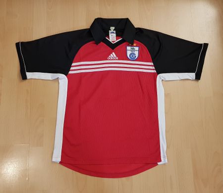 Grasshopper- Club ZH Adidas Trikot, 1999/2000 Grosse S, Nr 4