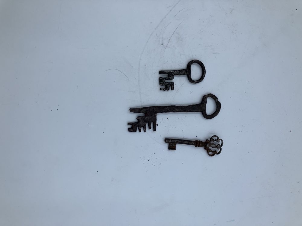 BELLE CLE CLEF ANCIENNE en FER FORGE EPOQUE ? ANTIQUE KEY ( #9 ) EUR 20