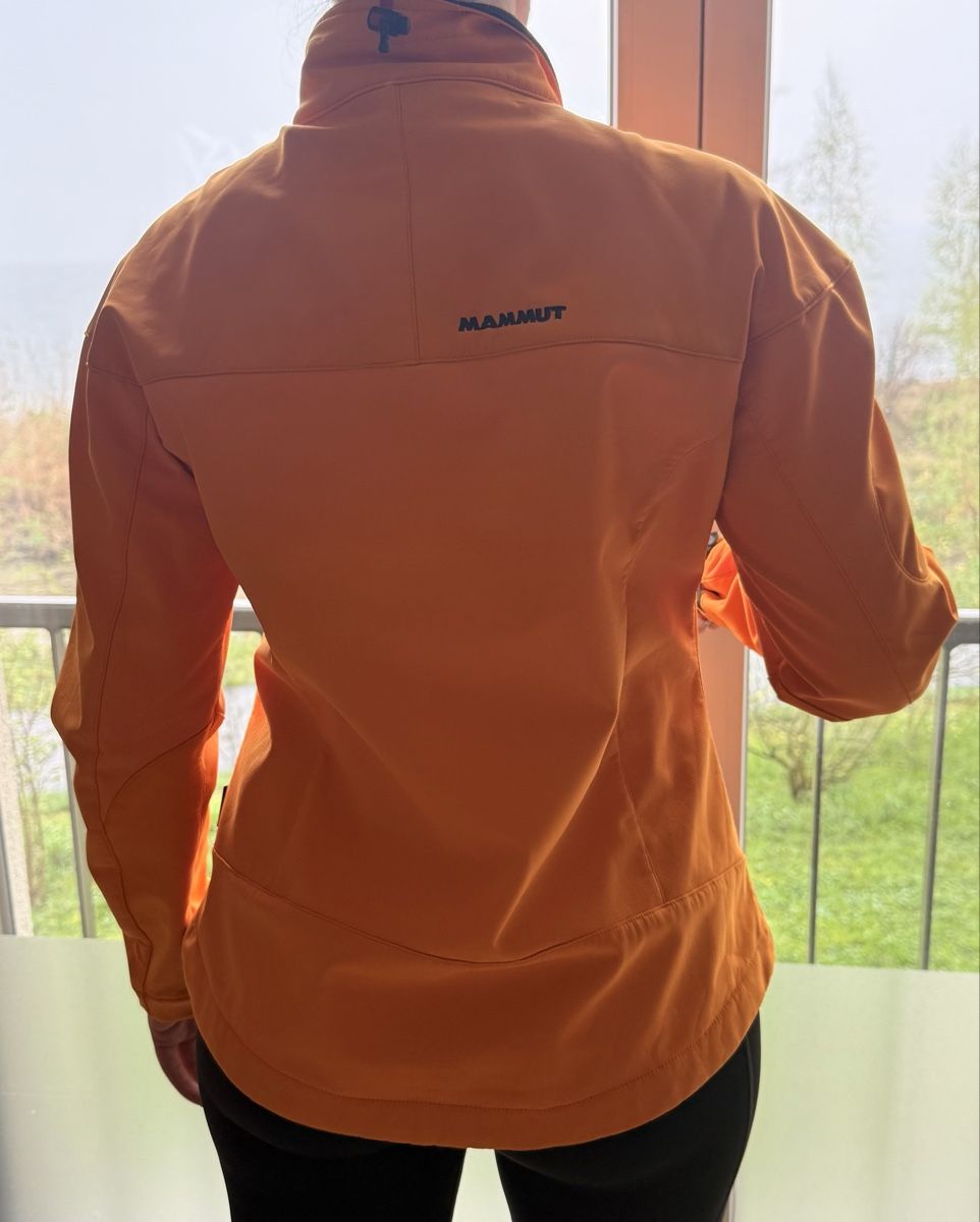 Mammut Giacche: Mammut Softshell Jacke Orange M 38 SOFtech Weste gelb  – Usato da Staad SG venduto da Chirrari 3