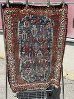 Khamseh antiker Teppich mit wundervollen Farben 117x80cm