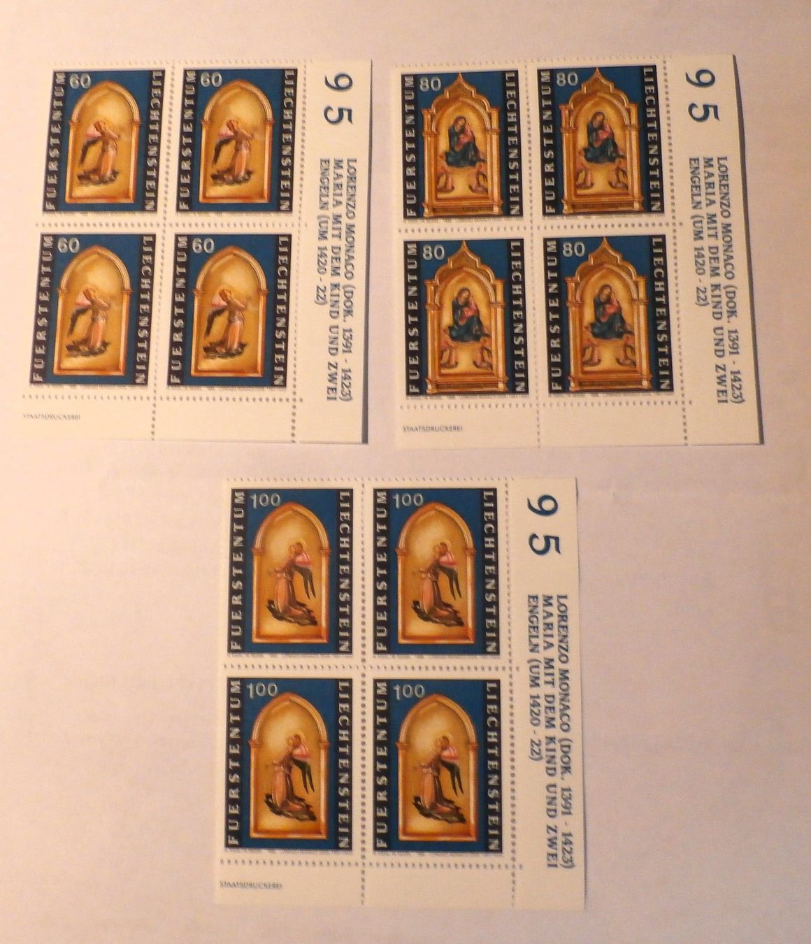 Tutti i francobolli: FL  Weihnachtsmarken 1995 ** – Nuovo (secondo la descrizione) da Kehrsatz venduto da Bernherb2
