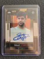 Thibaut Courtois Autogramm Karte - Real Madrid C.F. 16/25