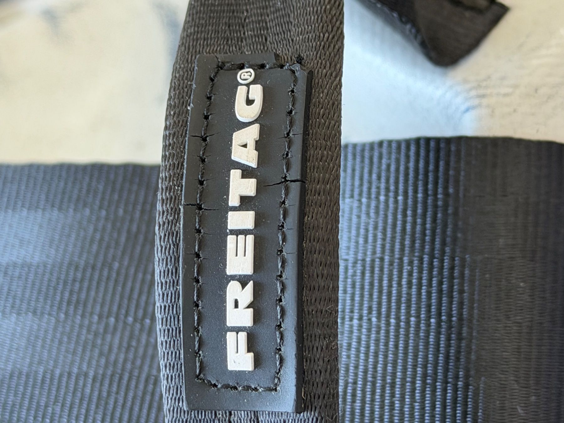 Freitag Zaini: Freitag SKIPPER Rucksack Blau/Weiss – Usato da Neftenbach venduto da SergeF0102 1