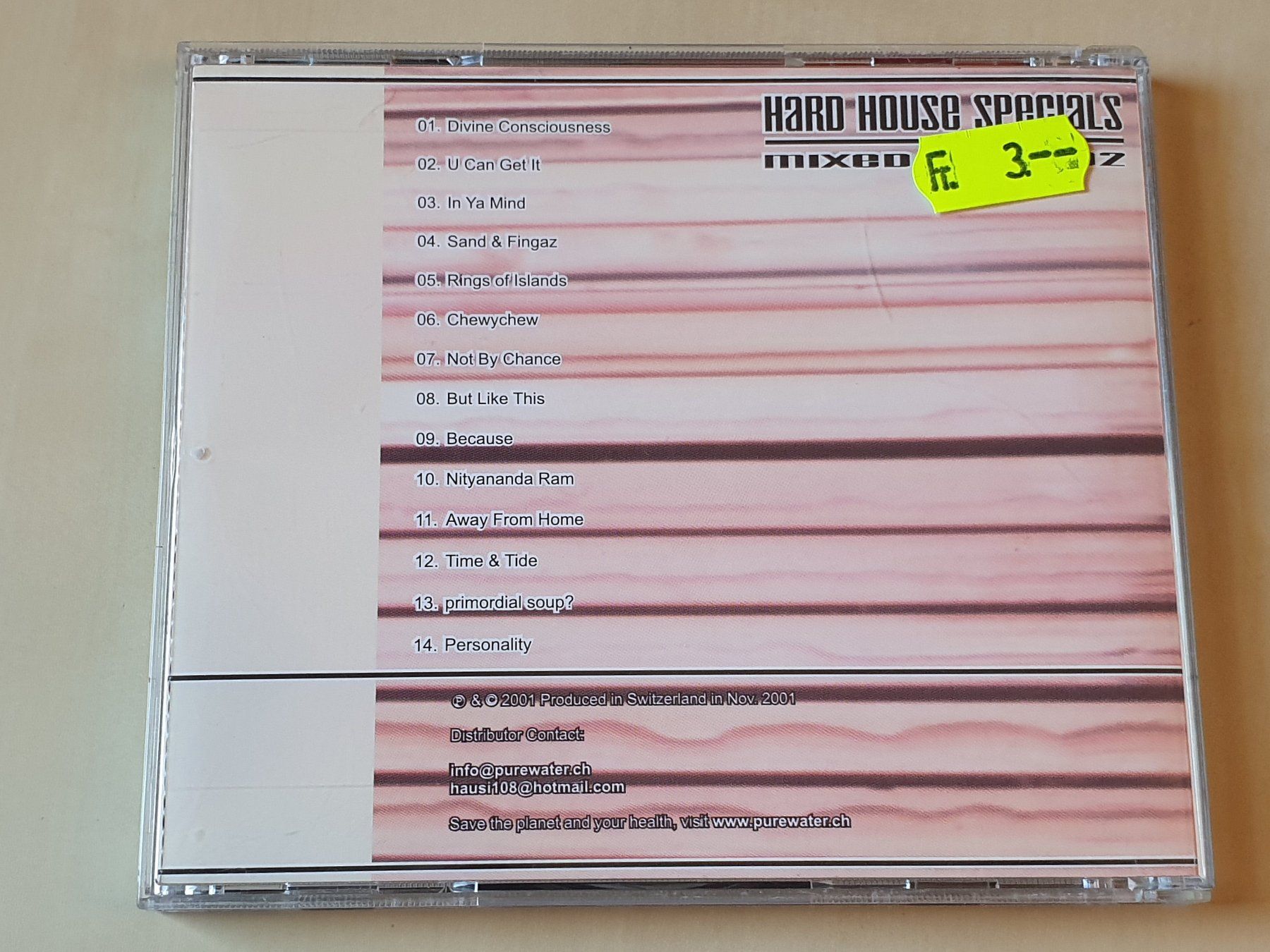 CD: Hard House Specials – Usato da Stansstad venduto da collectorsshop 1