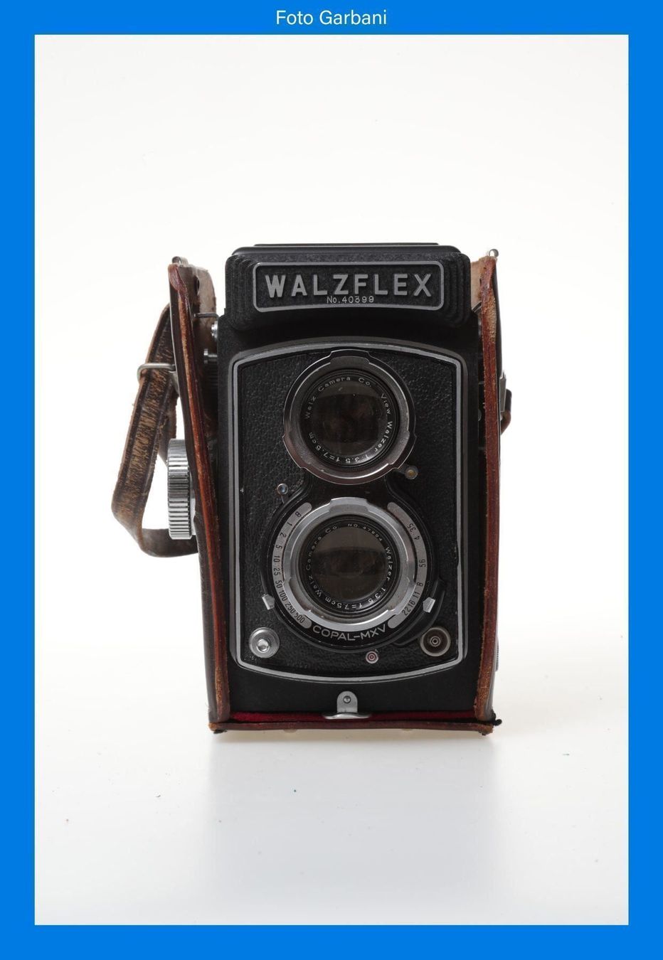 Kamera: Walzflex Copal-MXV con Walzer 75mm f 3.5 – Gebraucht aus Muralto von FotoGarbani