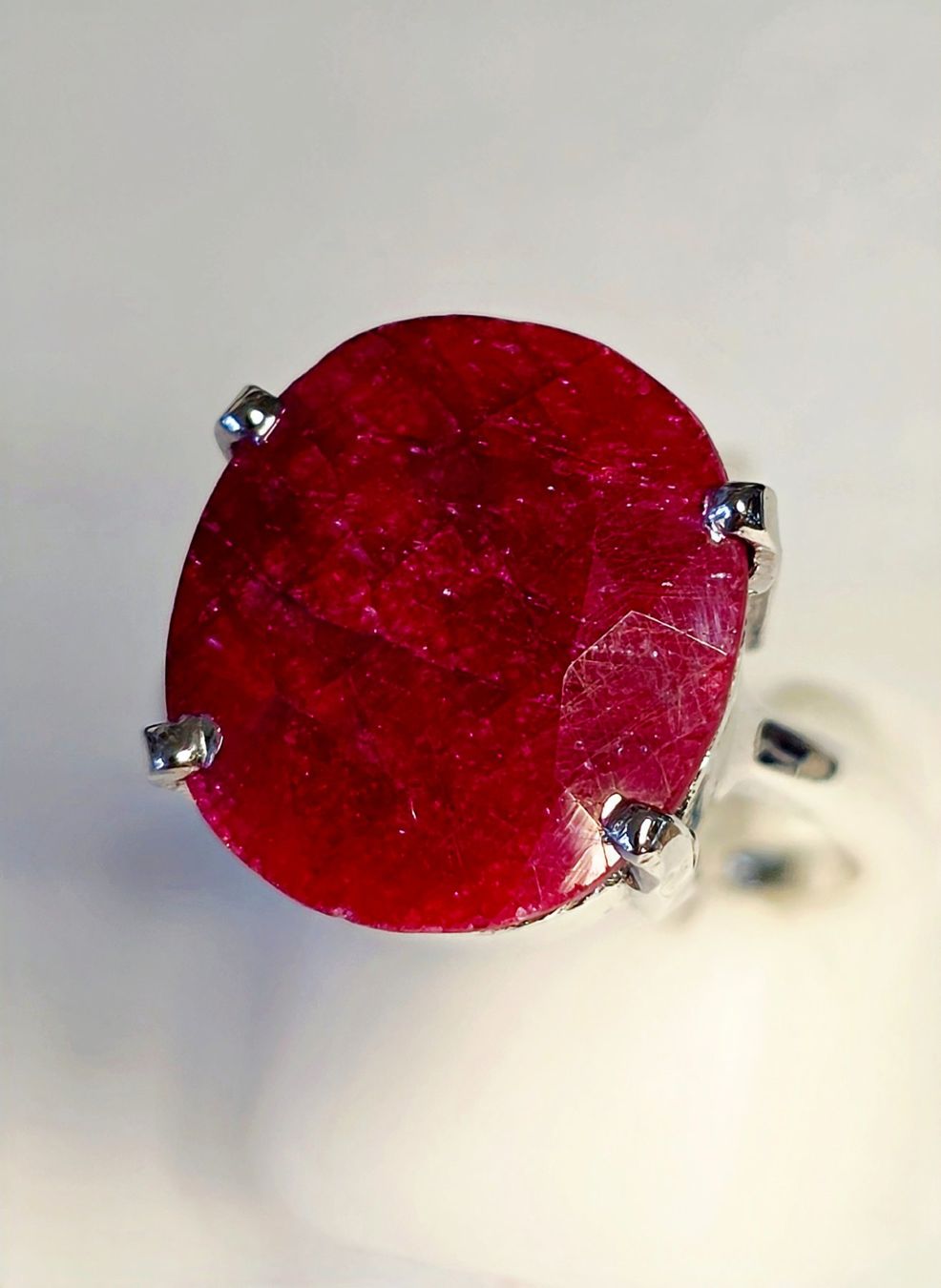 Bagues: Rubin Fingerring – Neuf (Voir description) à Zürich par Benedikt21 8