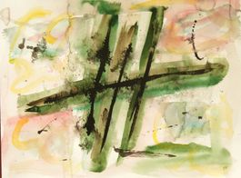 Aquarell: Abstrakt II