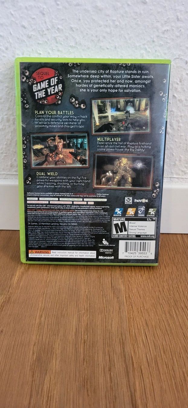 Microsoft Giochi: Xbox 360 - Bioshock 2 – Usato da Münsingen venduto da DigitaleSpielecke 1