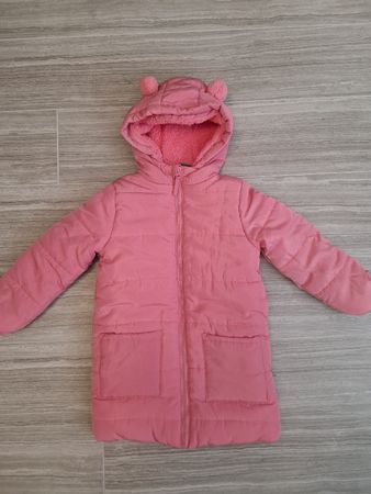 Veste d'hiver rose taille 122, 6-7 ans
