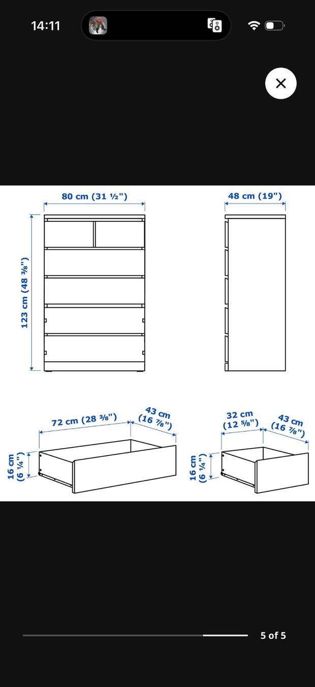 Ikea Kommoden: Malm Kommode weiss – Gebraucht aus Luzern von Migler 2