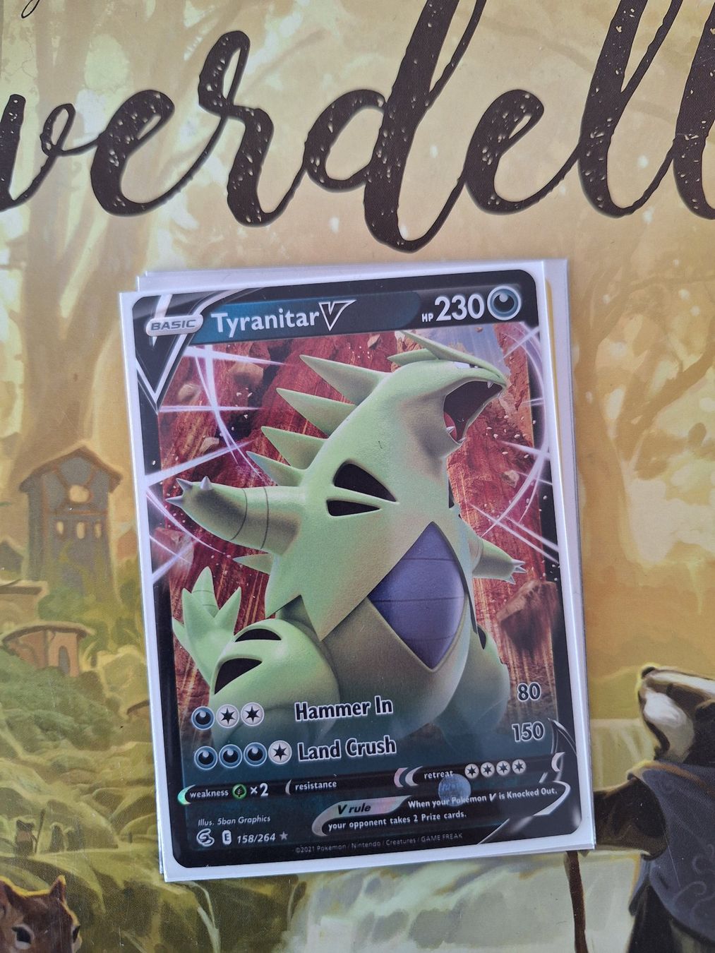 Pokémon Carte collezionabili: Tyranitar V – Usato da Altstätten SG venduto da GGsGameshop