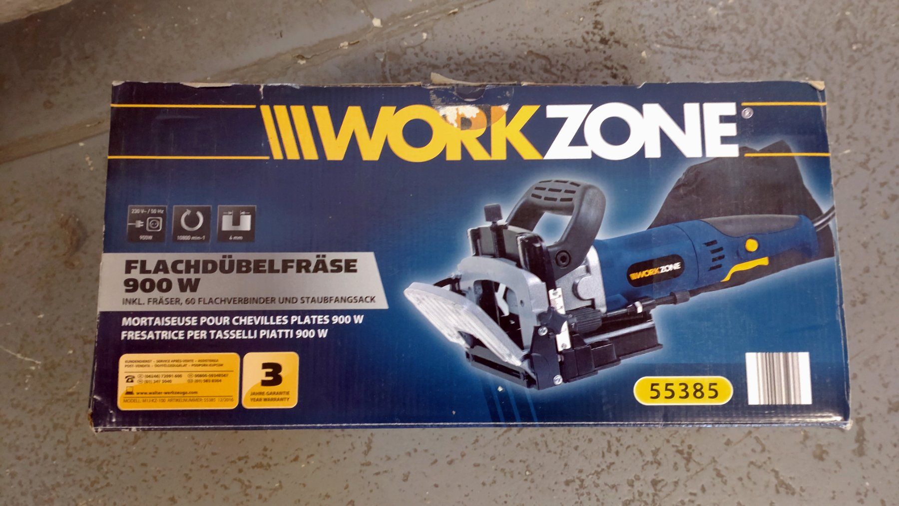 Tous les outils: Flachdübelfräse 900 W Workzone – D'occasion à Zürich par blaumeisli62