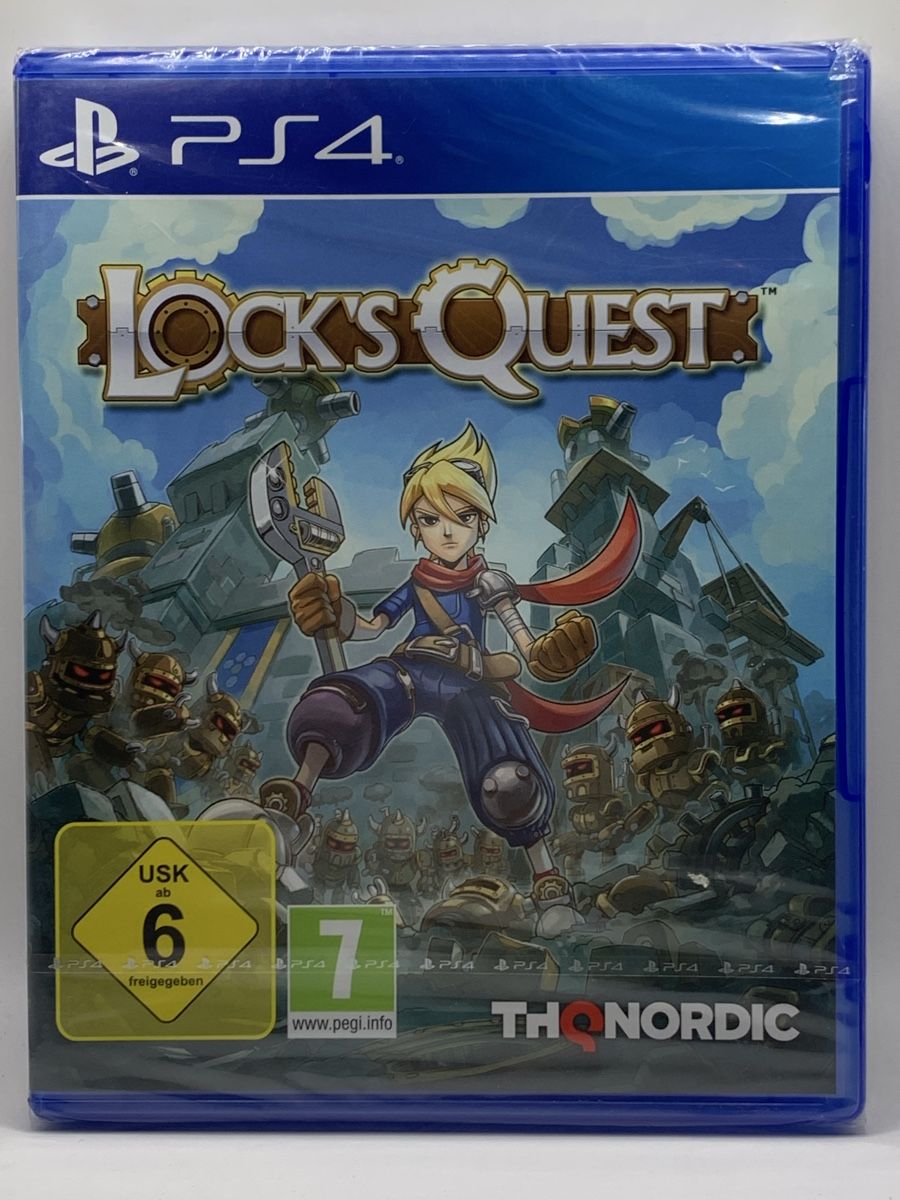 Sony Spiele: Lock's Quest PS4 Spiel neu und originalverpackt – Neu und originalverpackt aus Ostermundigen von RG-Collector