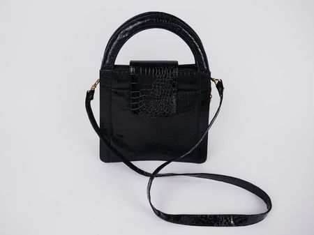 schwarze Tasche