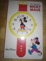Ein Tag Micky Maus (Lernuhr Buch) Uhr lernen mit Micky ©1993