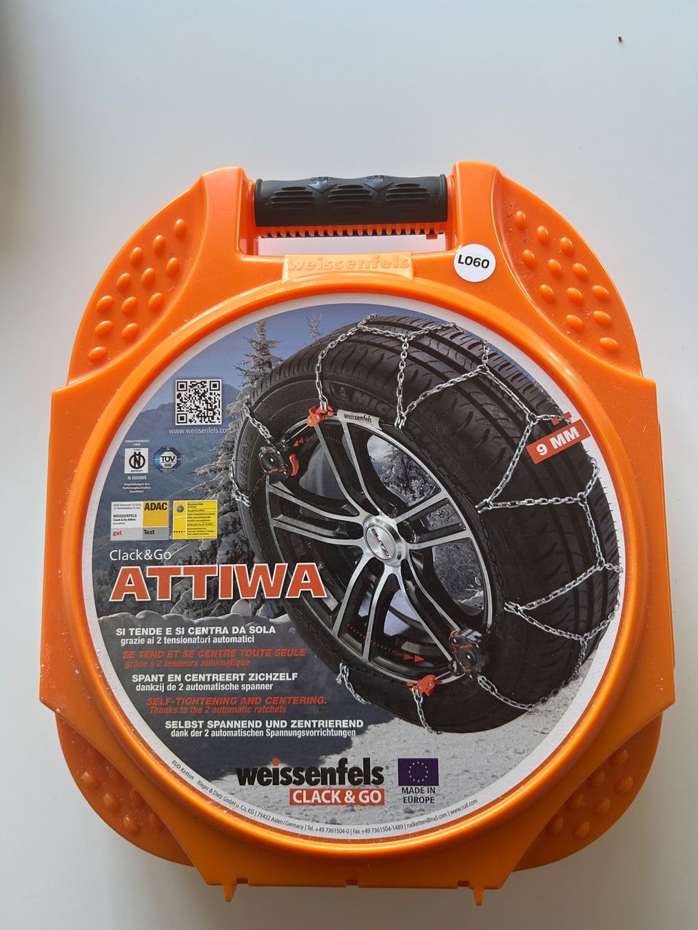 Catene da neve: Winterketten Attiwa L060 – Nuovo (secondo la descrizione) da Egolzwil venduto da lor_7nr8