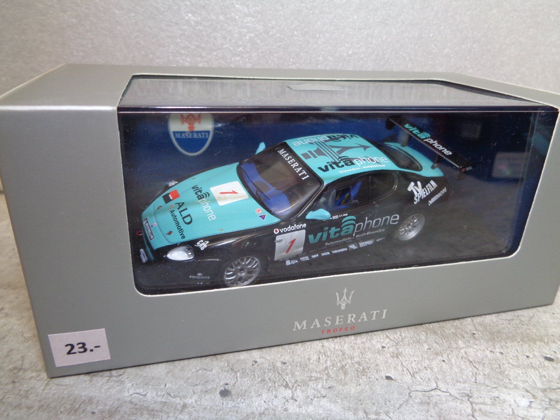 Maserati Modellini d'auto: Ixo 1:43 Maserati Grandsport 2007 – Nuovo e nell'imballaggio originale da Reconvilier venduto da rallycar