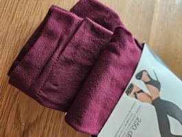Leggins in bordo