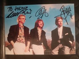 Barclay James Harvest - handsignierte Autogrammkarte