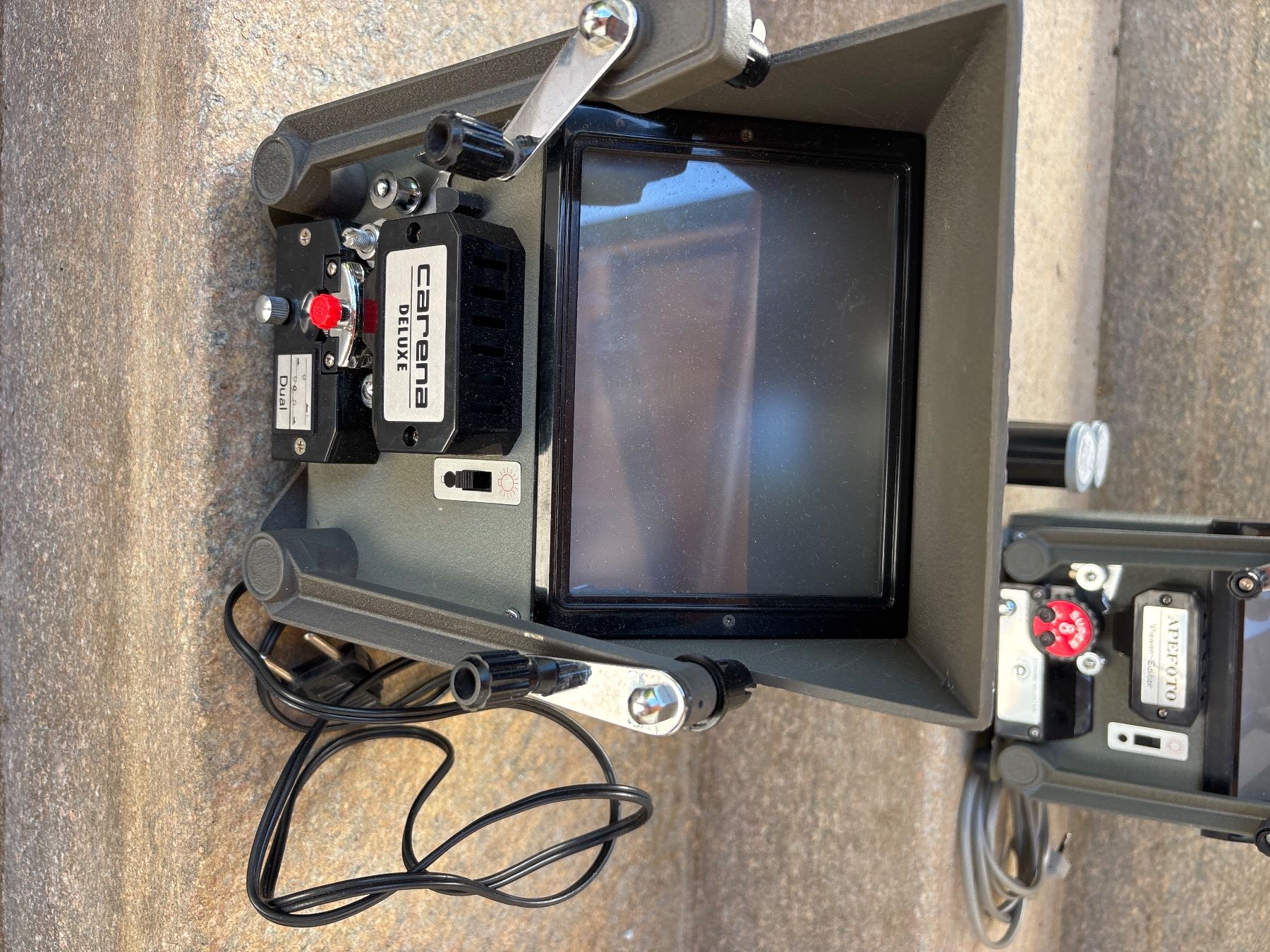 Laboratorio & Camera oscura: Filmbetrachter für super 8 – Usato da Lauwil venduto da Tanner13