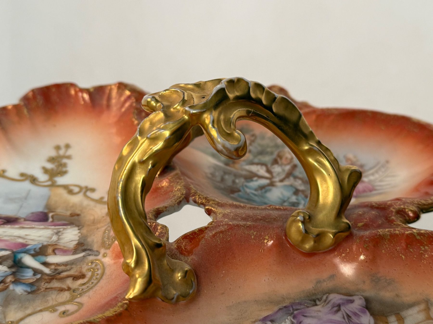 Ciotole: Porzellan Prunkschale mit Golddekor – Usato da Itingen venduto da uhu777