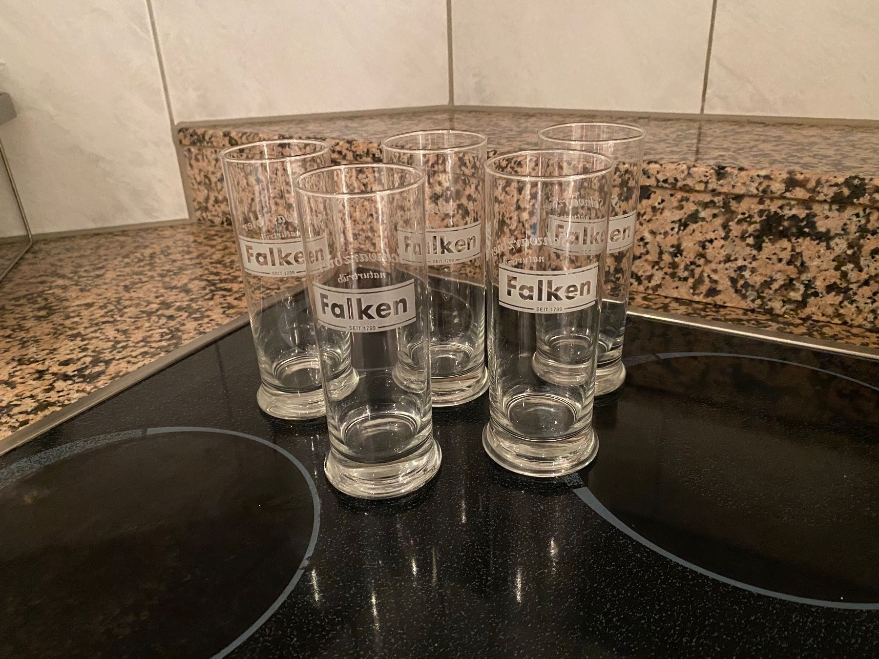 Bicchieri: Biergläser Falken 5x – Nuovo (secondo la descrizione) da Zürich venduto da drummergirl98
