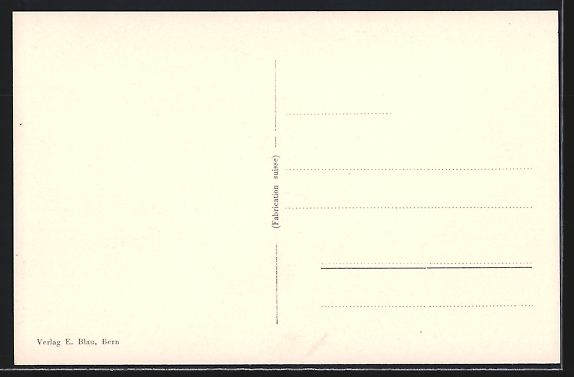 Cartoline postali: AK Gunten /Thunersee, Hotel du Lac – Usato da Berlin venduto da bartko-reher 1