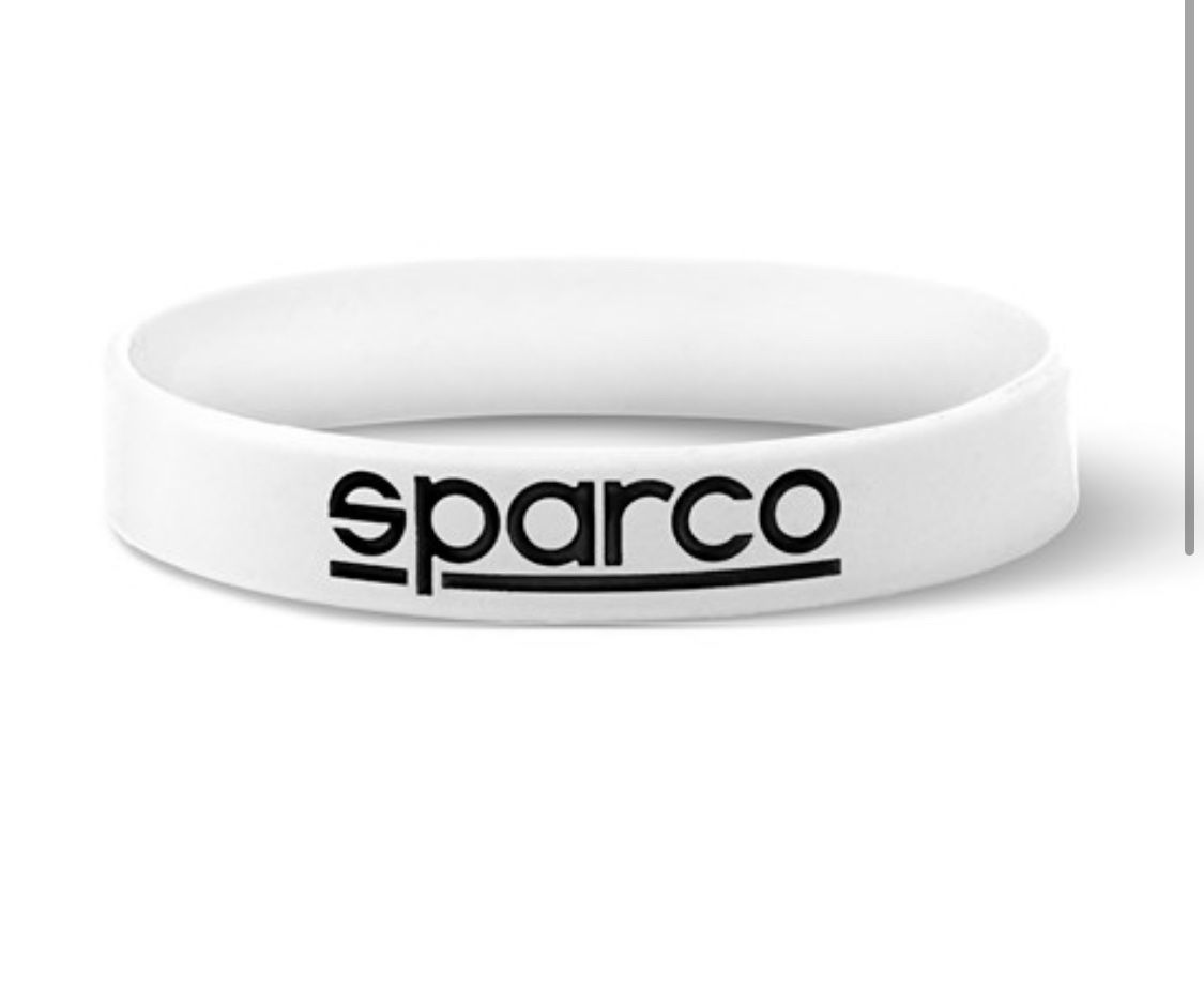 Bracciali & Braccialetti: Sparco Armband Silikon weiss 12mm – Nuovo (secondo la descrizione) da Goldach venduto da SSRConzept