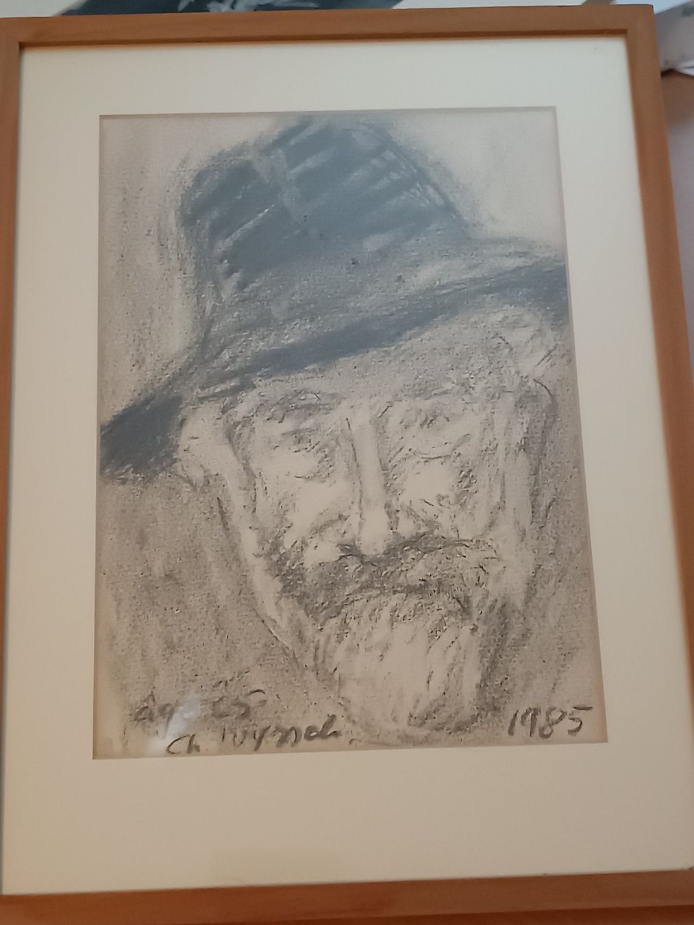 Dipinti: Charles Wyrsch - original Zeichnung – Usato da Menziken venduto da Artographs